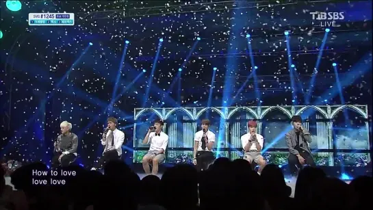 BEAST - How To Love @ SBS Inkigayo 130825