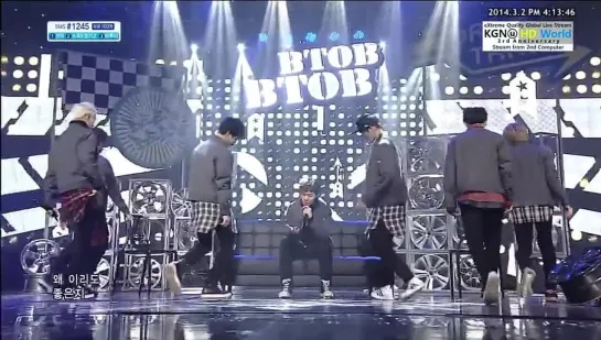 [PERF] 02.03.2014: BTOB - 뛰뛰빵빵 (Beep Beep) @ SBS Inkigayo