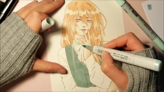 Drawing anime | Художник -- MroczniaK