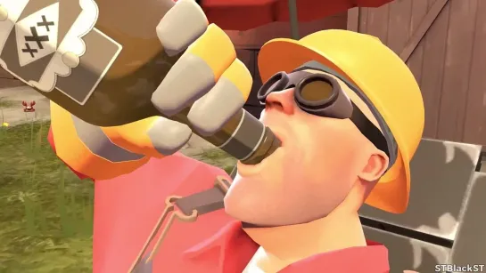 Engineer drink beer (Amazing Midday by STBlackST)