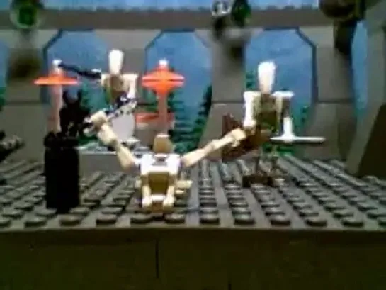 LEGO Дроиды танцуют Daft Punk - Harder Better Faster Stronger