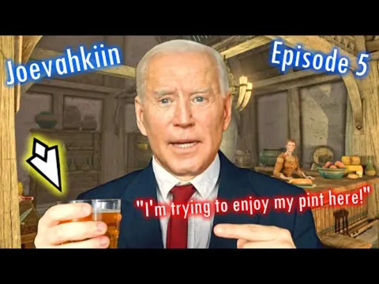 Joe Biden Gets Drunk In Skyrim