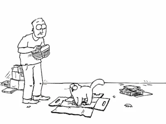 Simon's Cat in "The Box"