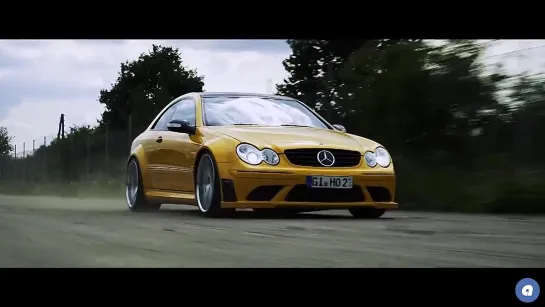 audiocityusa Mercedes CLK Widebody Wasteland Monster Ferrada Wheels FR3