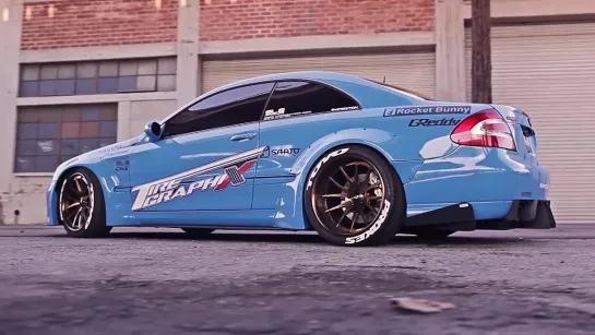 Project RONIN Rocket Bunny Mercedes-Benz CLK _ Forged SV55 _ Savini Wheels _ V.I