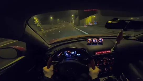 Mazda RX8 POV Night drive