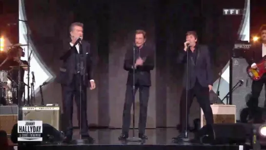 Johnny Hallyday, Eddy Mitchell, Thomas Dutronc - Noir C´est Noir