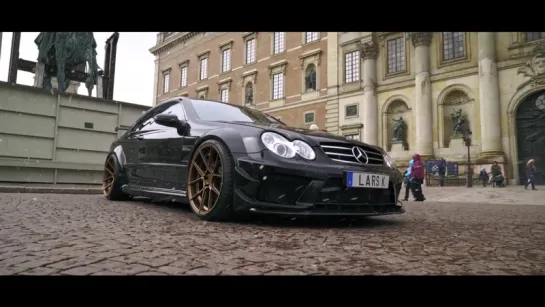 Mercedes CLK AMG Black Series Swedish Monster