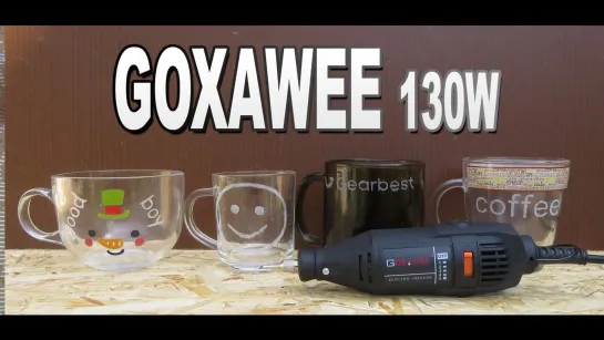 Гравер GOXAWEE 130Вт проверка в работе своими руками / Gearbest КУПОН