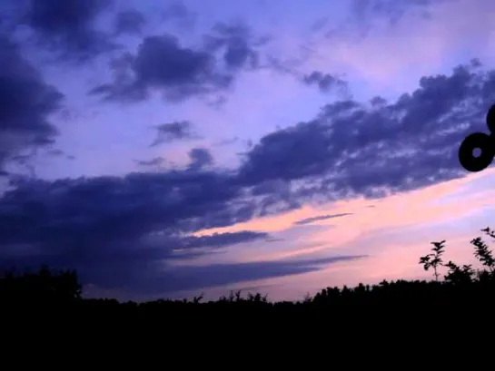 Закат, time lapse sunset