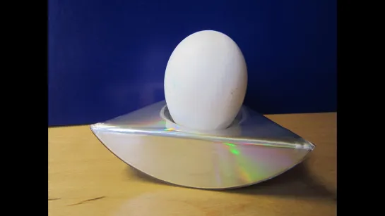 Подставка для яиц Как Сделать Своими Руками из CD Диска / Egg cups of How to Make a CD