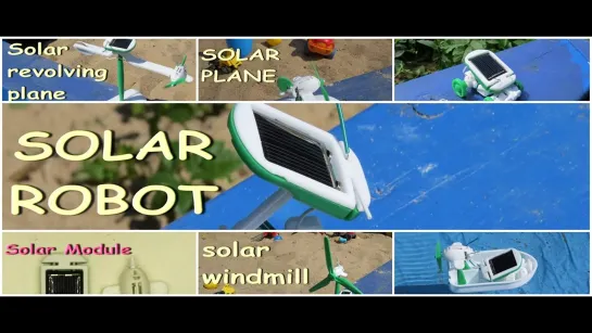 Robot Kits 6 in 1 educational solar kit