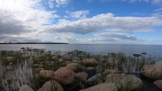 Релакс видео. Спокойная вода и небо