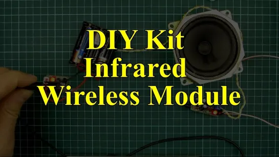 DIY Kit набор деталей инфракрасный беспроводной приемник и передатчик звука