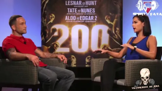 Frankie Edgar UFC 200: "ПЛАНИРУЮ НАЧАТЬ БЫСТРО" (Sportfaza)