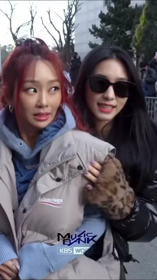 [FANTAKEN] 240126 SISTAR19 по пути на Music Bank