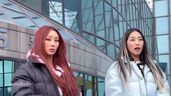 [PAPARAZZI] 240119 HYOLYN & BORA @ on the way to Music Bank