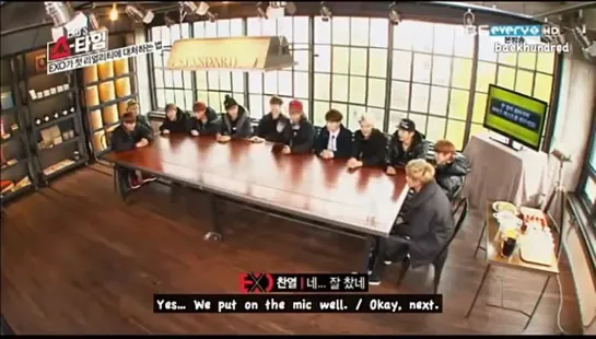 EXO's Showtime ep.1 w/ENG SUBS (part 1)