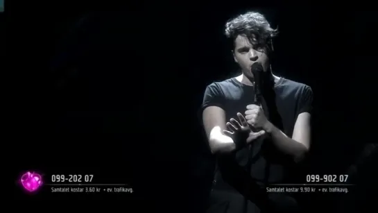 Oscar Zia - Human ( LIVE Melodifestivalen 2016 Deltävling 3)