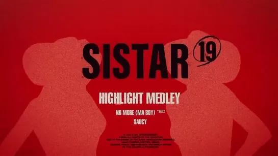 [TEASER #2] SISTAR19 - 'NO MORE (MA BOY)'