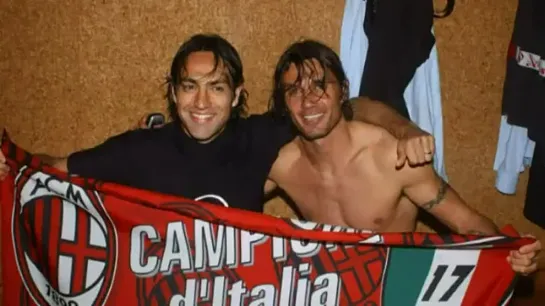 Paolo Maldini and Alessandro Nesta