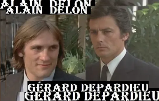 Two Men In Town (Deux Hommes dans la ville)  ---  suntitrare  in  romana  ---  ALAIN  DELON  -  GERARD  DEPARDIEU