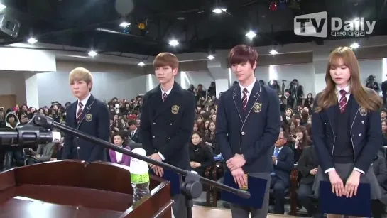 [TV&OTHER] 11.02.2014: Sungjae @ Hanlim Art’s High School (выпускной)