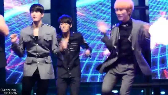 [FANCAM] 29.10.2013: BTOB - WOW @ Suwon (MinHyuk Focus)