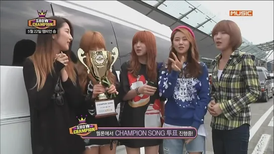 130522 4MINUTE -  Win #1 | Show Champion