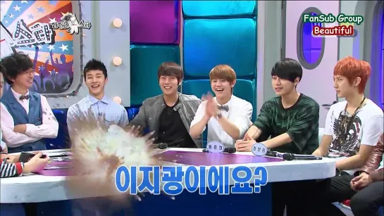 21. 07. 2011 MBC Golden Fishery (Radio Star) - BEAST cut Часть 02 [РУСС. САБ]