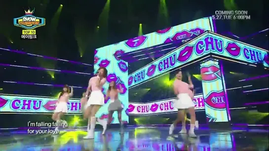 140514 A Pink - Mr.Chu @ MBC Show Champion