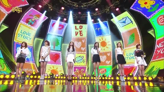 [140510] Music Core A Pink - Fairytale love.