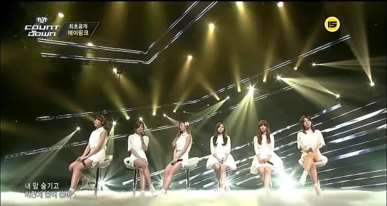 [PERF] A PINK - 소 롱 (So long) (140410 MNET "M!COUNTDOWN")