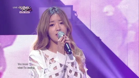 [PERF] A PINK - SUNDAY MONDAY + Mr. Chu (ON STAGE) (140404 KBS2 "Music Bank")