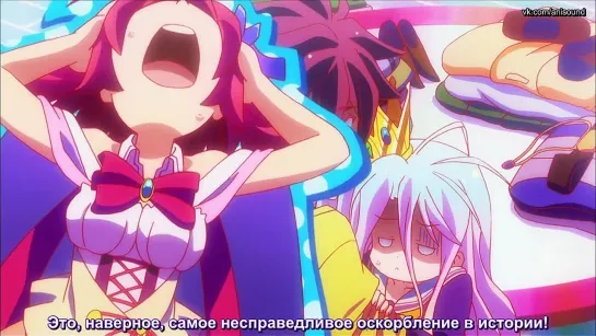 No Game No Life / Нет Игры - Нет Жизни- 5 серия русские субтитры [AniSound & Sleepless Studio]