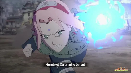 Naruto Ultimate Ninja Storm Revolution - Team 7 Ultimate Jutsu's (Naruto-Kakashi-Sasuke-Sakura)