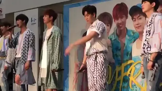 [Видео][13.07.17] Boyfriend на релиз-мероприятии, посвященном выпуску мини-альбома "Summer" в LaLaPort Tokyo Bay [3PM KST]