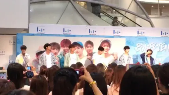 [Видео][13.07.17] Boyfriend на релиз-мероприятии, посвященном выпуску мини-альбома "Summer" в LaLaPort Tokyo Bay [3PM KST]