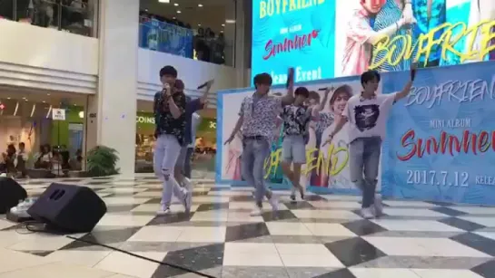 [Видео][15.07.17] Boyfriend на релиз-мероприятии, посвященном выпуску мини-альбома "Summer" в Токио