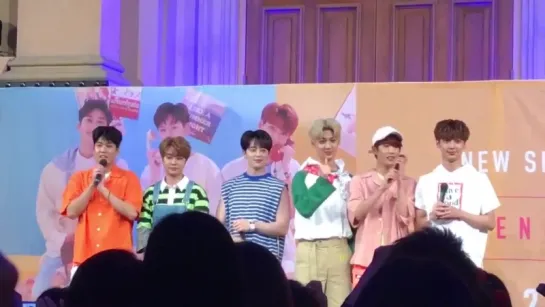 [Фанкам|VK][27.07.18] #Boyfriend на релиз-мероприятии,посвященном выпуску нового японского сингла "Call me"