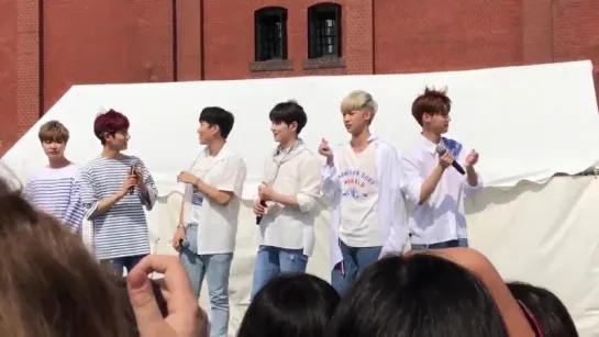 [Фанкам|VK][21.07.18]#Boyfriend на релиз-мероприятии, посвященном выпуску нового японского сингла "Call me"