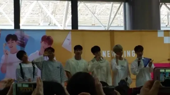 [Фанкам|VK][15.07.18]#Boyfriend на релиз-мероприятии, посвященном выпуску нового японского сингла "Call me"