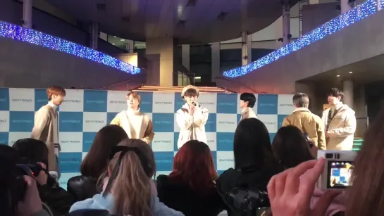 [Видео][13.01.19] BOYFRIEND - 너란 여자 (Obsession) (Релиз Bouquet💐 в Divercity Tokio Plaza)