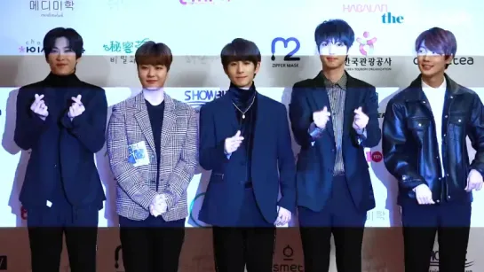 [Концерт][28.11.17] Boyfriend на премии Korea Entertainment Awards (Красная дорожка)