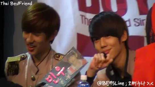 [FANCAM][12.11.11] Kwangmin @ Fansign Event at Daegu