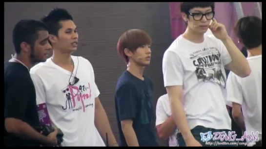 [FANCAM][26.10.11] Minwoo @ Rehearsal Park Paragon