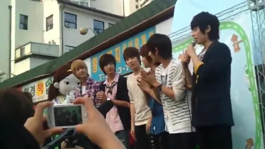 [FANCAM][02.09.11] Boyfriend @ Встреча с фанатами