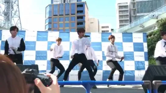 [Фанкам][14.06.17] Boyfriend на релиз-мероприятии, посвященное выпуску мини-альбома "Summer" в Sakae Park Oasis 21(Айти)