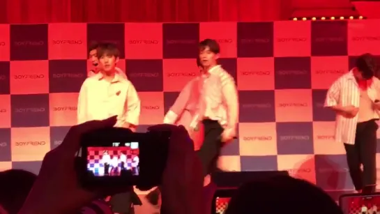 [Фанкам][08.06.17] #Boyfriend на релиз-мероприятии, посвященном выпуску мини-альбома "Summer" в VenusFort (Токио)