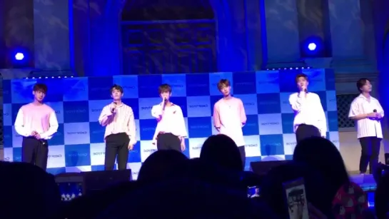 [Фанкам][08.06.17] #Boyfriend на релиз-мероприятии, посвященном выпуску мини-альбома "Summer" в VenusFort (Токио)